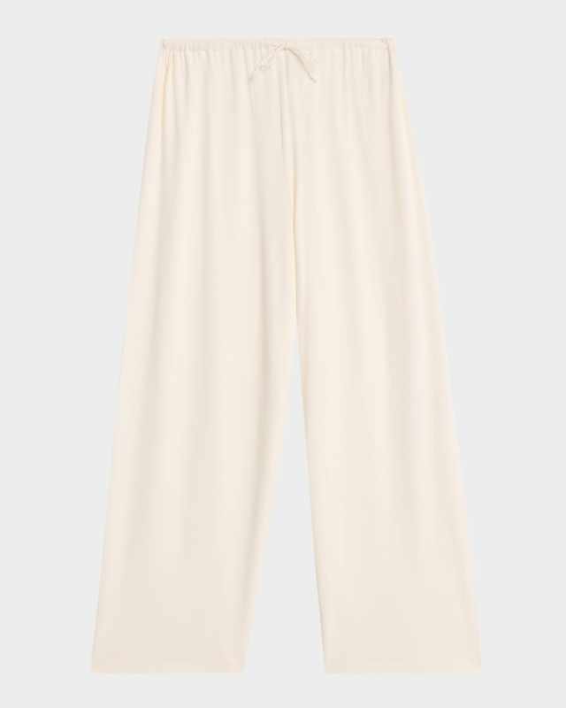 Cropped Drawstring Lounge Pants